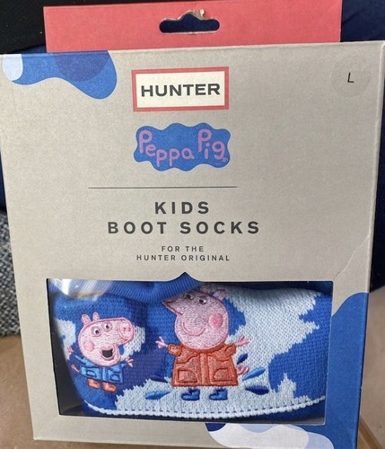 Kids hunter welly socks peppa - hunter,