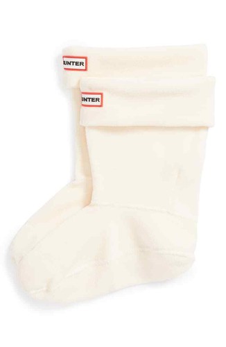 Hunter short fleece welly long - hunter,