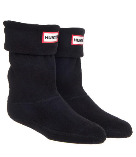 Hunter black fleece - fleece, boot