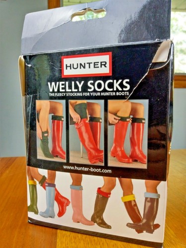 Hunter welly socks kids - socks, yellow
