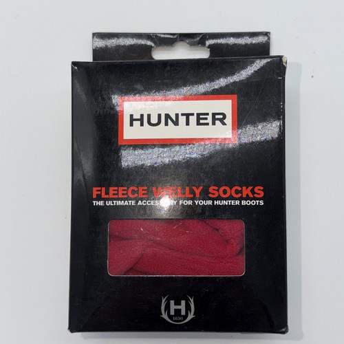 Hunter fleece welly socks - hunter,